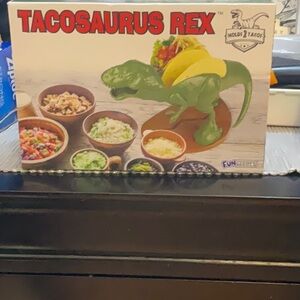 Tacosaurus Rex Taco Holder - Green